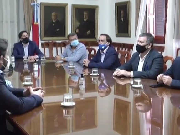 Reunión de los Gremios Docentes con el Ministro Trotta