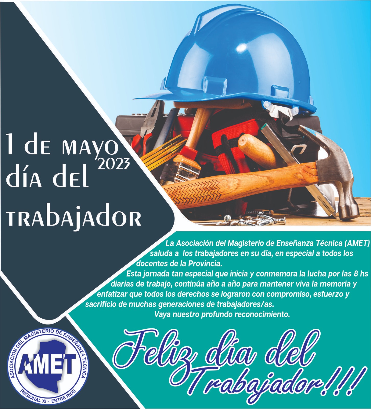 Día del Trabajador: Saludos a los trabajadores en su día (1° de mayo)