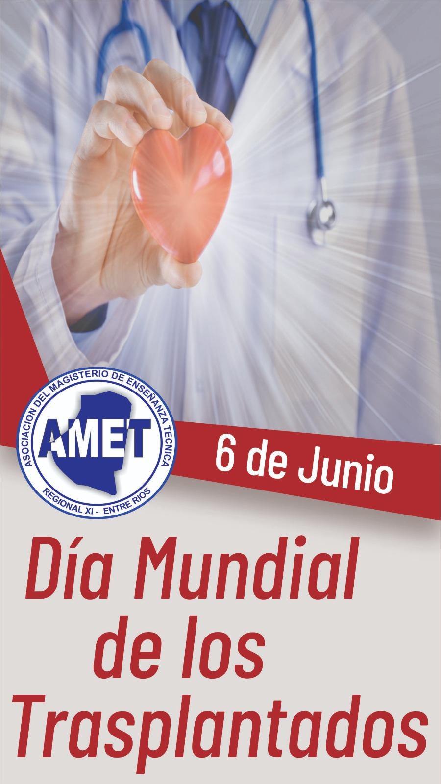 Día Mundial de los trasplantados (6 de junio)