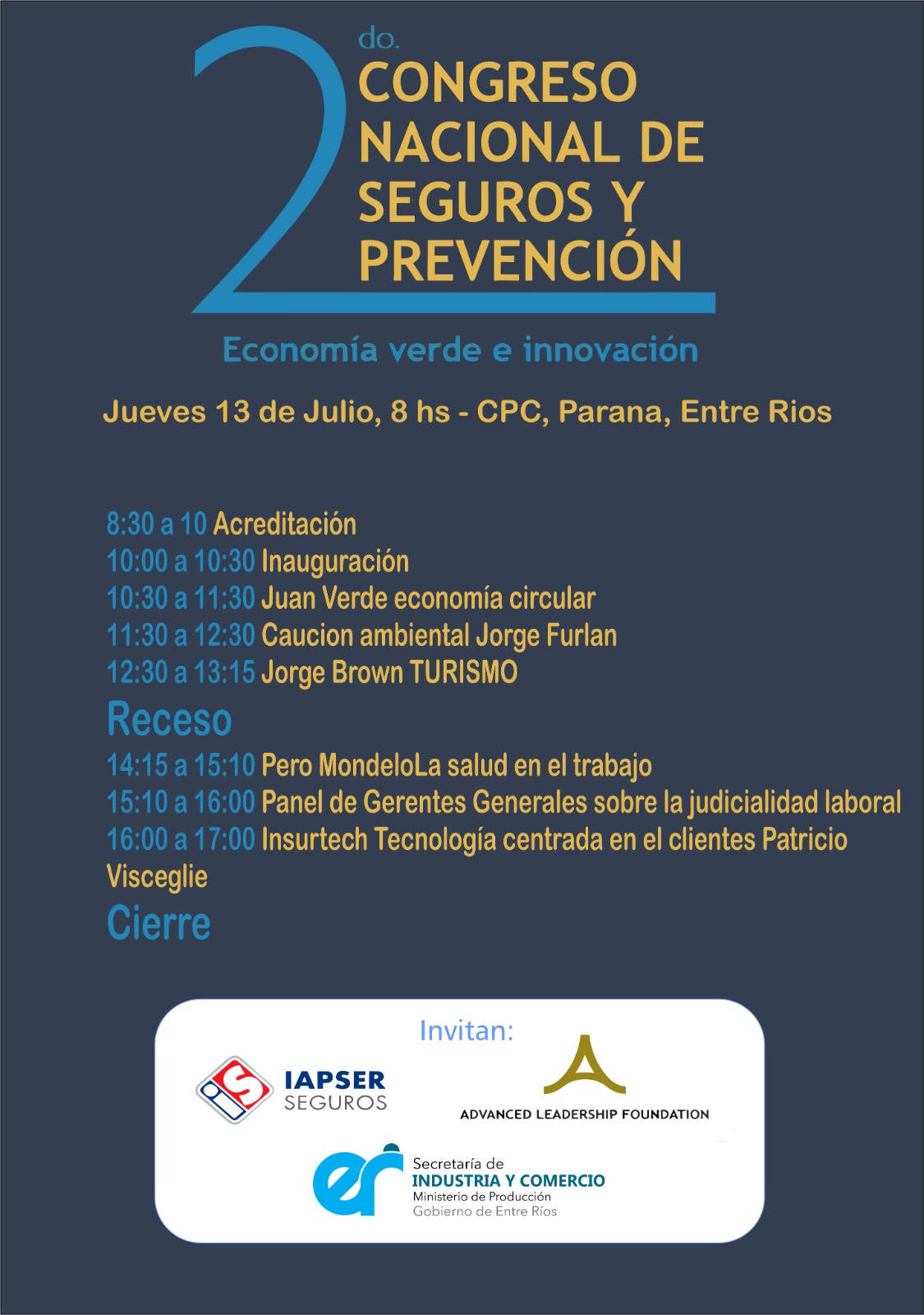 Segundo Congreso Nacional de Seguros y Prevención