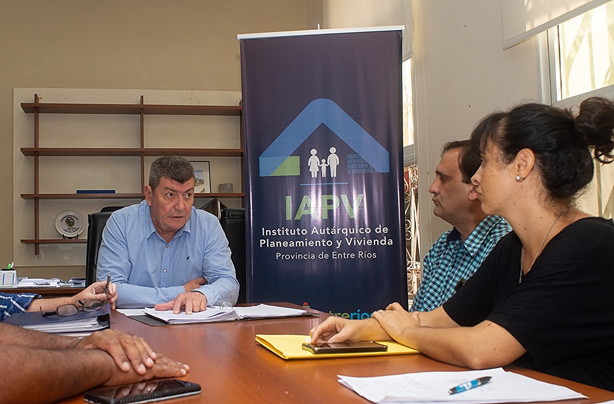 Reunión de nuestro Secretario General con el Presidente del IAPV