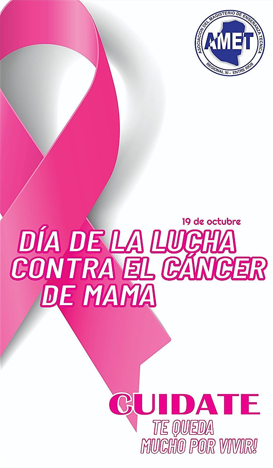 Día de la Lucha contra el Cáncer de Mama: Concientizar (19 de octubre)