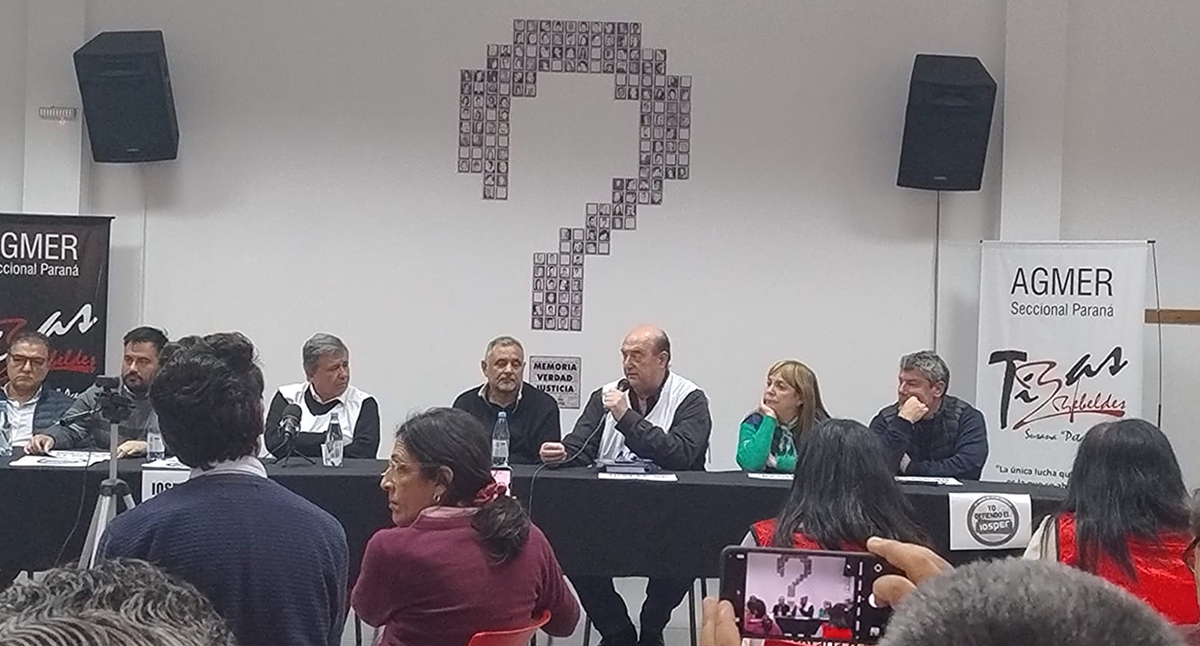 Conferencia de Prensa de la Intersindical por el tema OSER