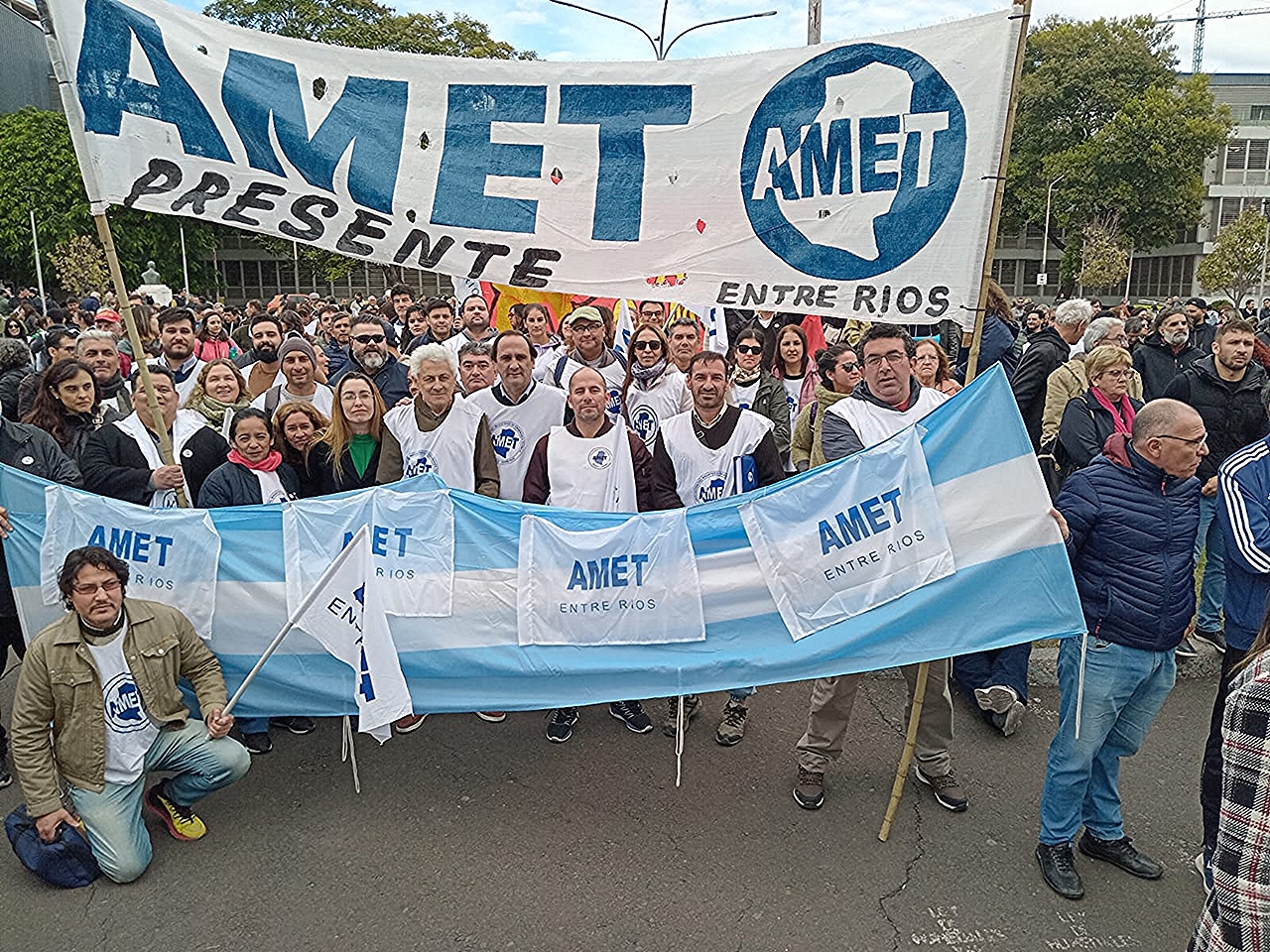Capacitación en Accidentes de Trabajo y las ART con enfoque multiplicador marcha en defensa del IOSPER